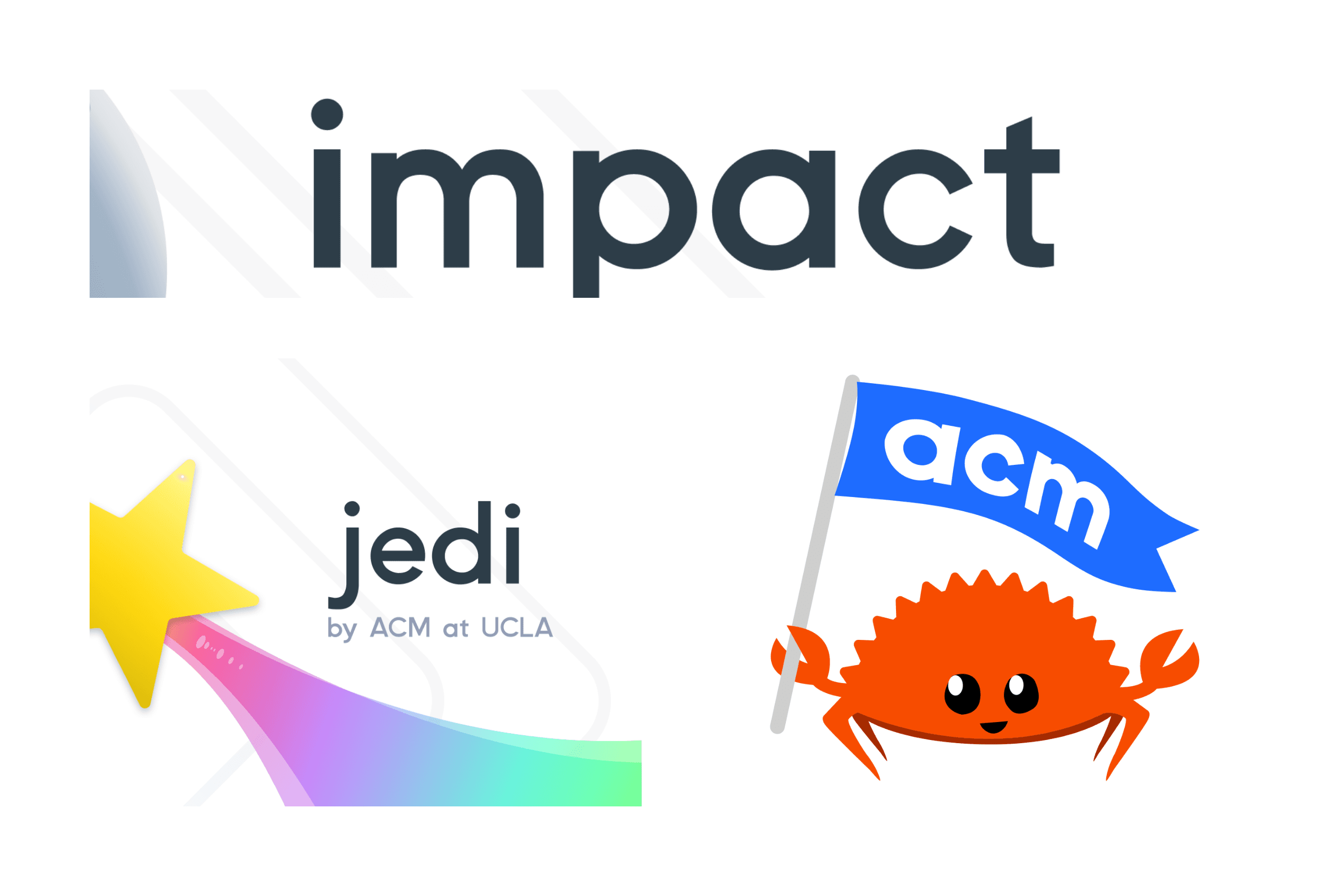 the logos of all ACM intiatives