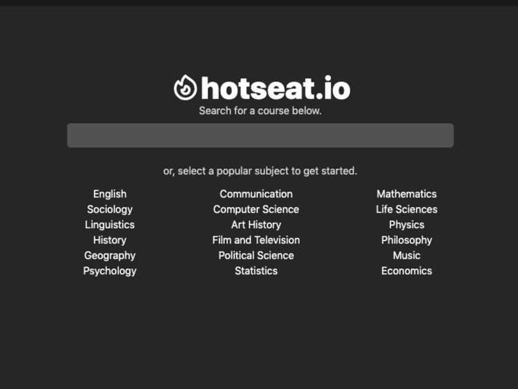 showcase image for Hotseat